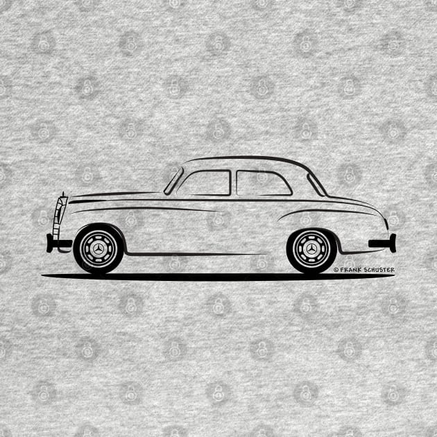 Mercedes Benz Ponton W120 Sedan by PauHanaDesign